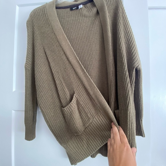 BDG green knit oversized cardigan - Picture 5 of 5